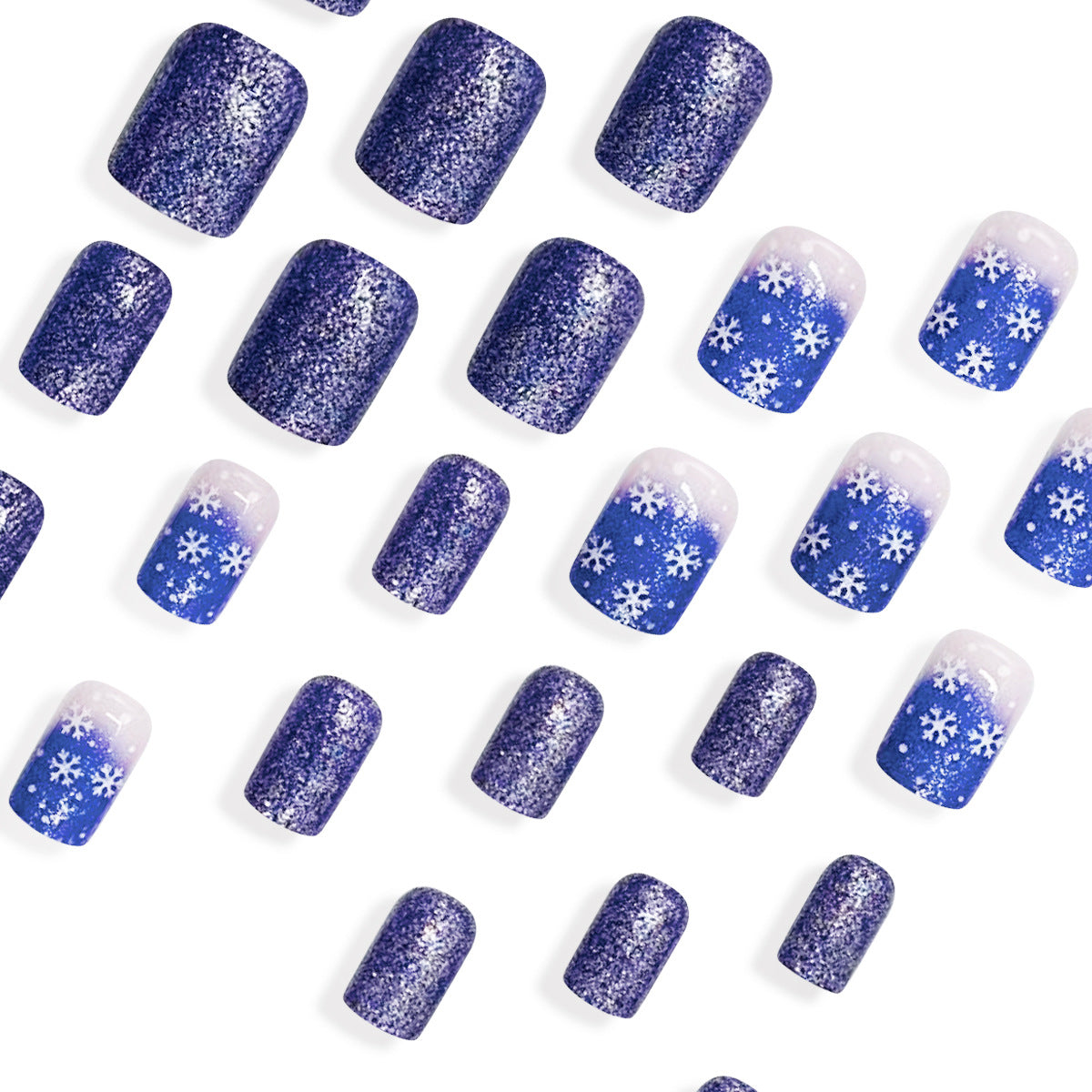 Blue Glitter Winter