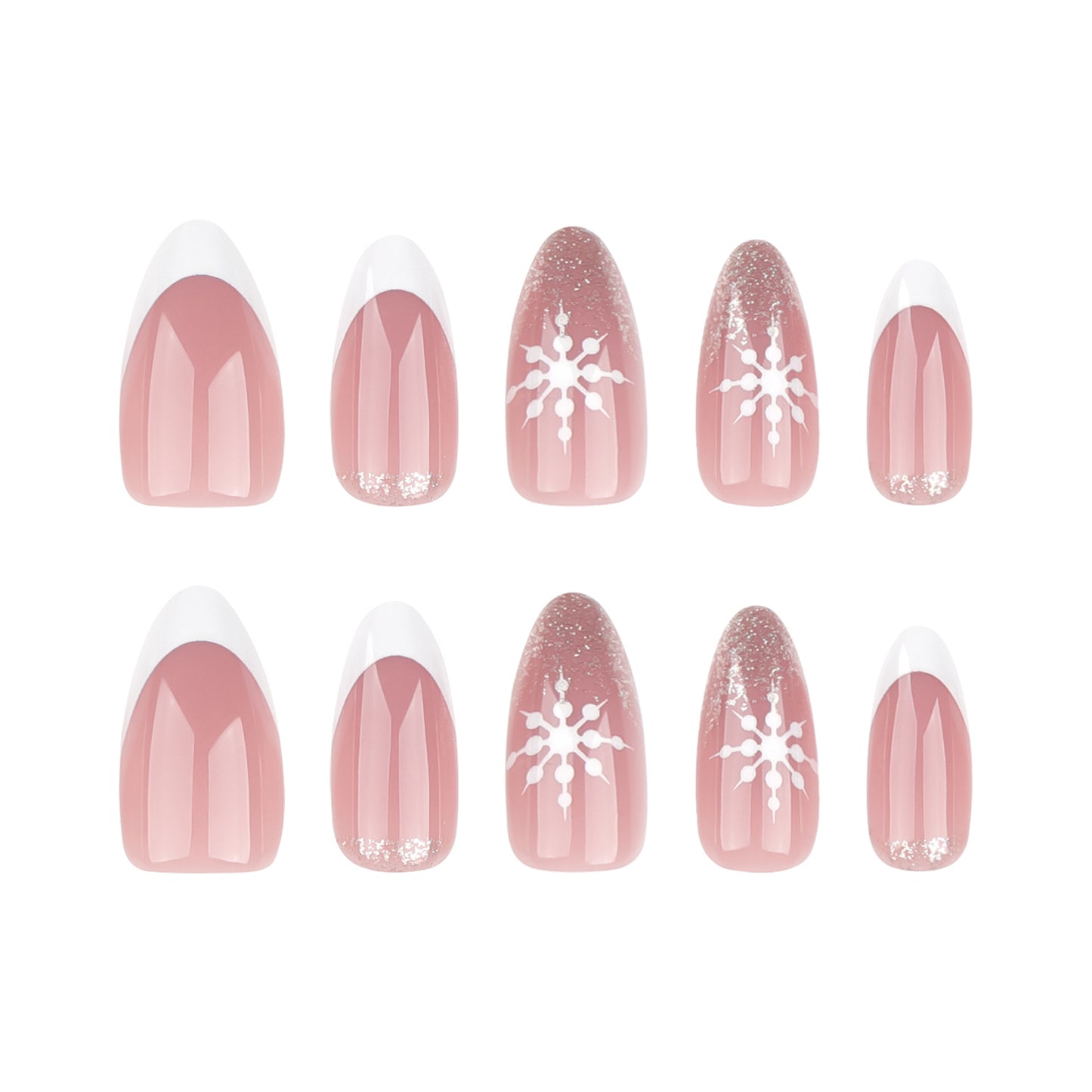 Snowflake Manicure